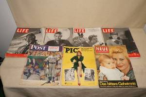 lot 21 image: 1940s Life Magazines