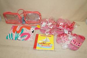 lot 36 image: New Girls Slides and Bags