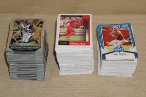 lot 64 image: Assorted Football Cards