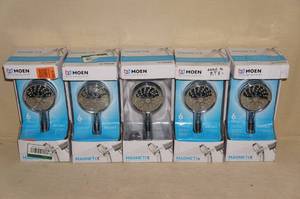 lot 103 image: 5 Moen Magnetix Shower Wands