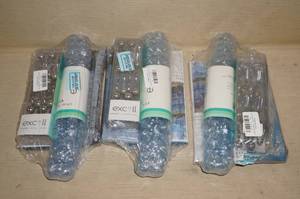 lot 95 image: 3 Shower Curtains with Hooks and Mats