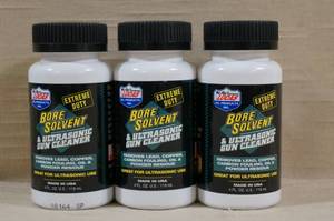 lot 114 image: Lucas Oil Bore Solvent Gun Cleaner