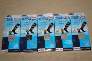lot 135 image: 5 Packs of Travel Socks
