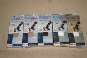 lot 136 image: 5 Packs of Travel Socks