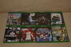 lot 196 image: Microsoft XBOX One Games