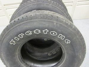 lot 23 image: Set of Firestone LT26575R16
