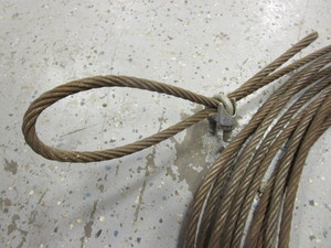 lot 25 image: 716 Cable Approx. 65 Long