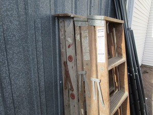 lot 37 image: (3) 6 Step Ladders
