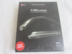 LG Tone Platinum headset, around th...