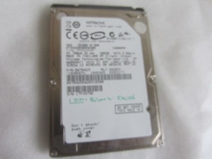 Hitachi 500GB hard drive, used clea...