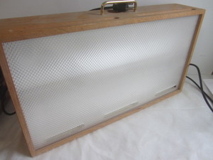 Apollo Brite IV oak light box, 23x...