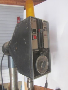Drill press, PowrKraft 17 routers...