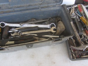 Toolbox full of tools - wide variet...