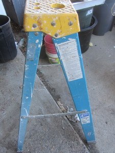 Werner step ladder, 4ft, 250 lb cap...