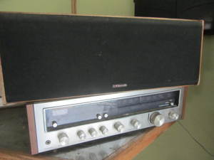 Stereo & 6 speakers, Kenwood KR-360...
