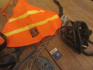 Pet heated dish, choker chains, lea...