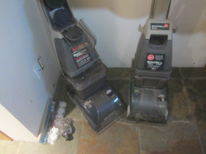 Hoover steam vacuums, 12amp Deluxe,...