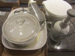 Corning with large rectangle, casse...