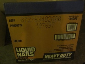 Liquid Nails, 23 tubes - have been ...