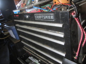 Black Craftsman toolbox...