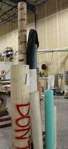 PVC Pipes & Concrete Tube Form Lot