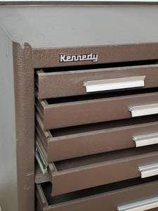 lot 1 image: Kennedy Rolling Tool Chest