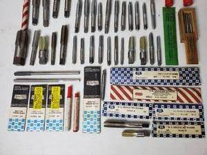 lot 41 image: Large Tool Lot - Taps & Reamers