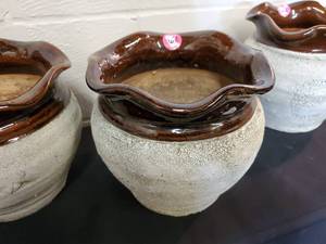 lot 67 image: Set of (3) Planters Pots