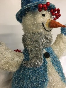 lot 205 image: Light Up Snowman Lawn Ornament