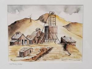 lot 141 image: Watercolor Print by Darwin Follrath