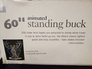 lot 150 image: 60 Animated Standing Buck