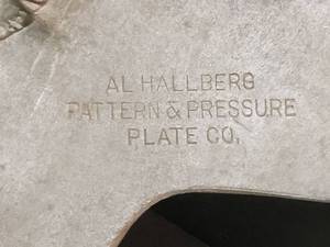 lot 157 image: Vintage cast Iron Mold