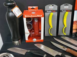 lot 159 image: Kitchenware Lot- Cutlery and Utensils