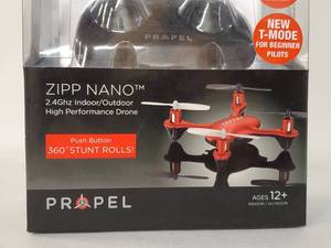lot 119 image: Purple Zipp Nanno Mini 6 Drone by  Propel (NEW)