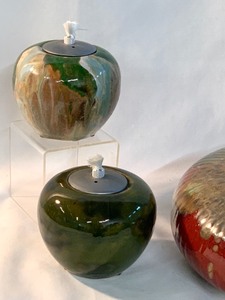 lot 164 image: Four Ceramic Firepots