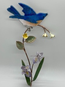 lot 183 image: Bovano Bluejay Sculpture