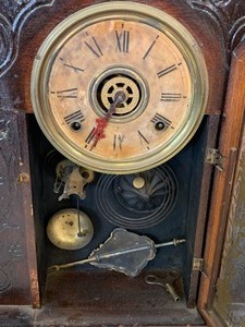 lot 230 image: Antique Clock