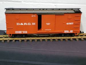 lot 2 image: Lehmann Gross Bahn 1 Gauge Large Scale Box Car 4067