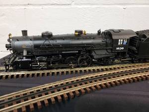 lot 35 image: K-Line 3 Rail O scale New York Central Steam Mikado  Locomotive &Tender
