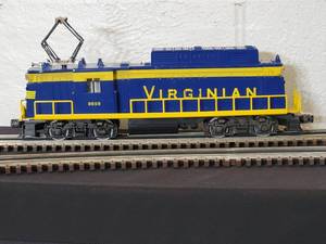 lot 96 image: Lionel O 3-Rail Virginian Diesel Engine #8659
