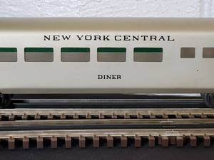lot 98 image: Atlas O Tin New York Central Diner Car #62400