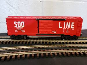lot 109 image: Lionel O Soo Line Box Car Part #9207