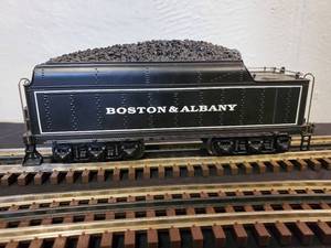 lot 116 image: Williams O 3-Rail Aluminum Boston & Albany Tender #1445