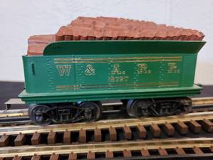 lot 120 image: Lionel O W & A Rail Road Tender #1872T