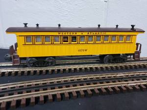 lot 90 image: Lionel 3-Rail O Western & Atlantic Passenger Car #1875W