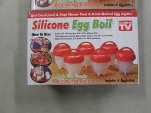lot 25 image: 2- 6pk As Seen on TV Silicone Egg B...