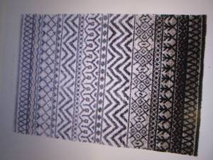 lot 297 image: Bazaar Anissa CreamSlate 8 ft. x 1...