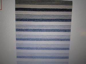 lot 300 image: Bazaar Ruggle Blue 5x7 ft Area Rug...