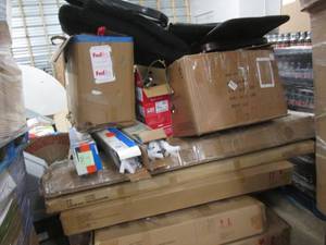 lot 301 image: Pallet of Furniture Damaged or Miss...