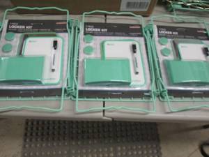 lot 337 image: 3- 7pc Locker Kits...
